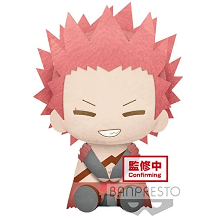 Banpresto - Kawaii Artikel - Teddybär Klein - Anime Teddybär - Teddy Big My Hero Academia Eijiro Kirishima - Offizielle Lizenz - Produkt aus Japan