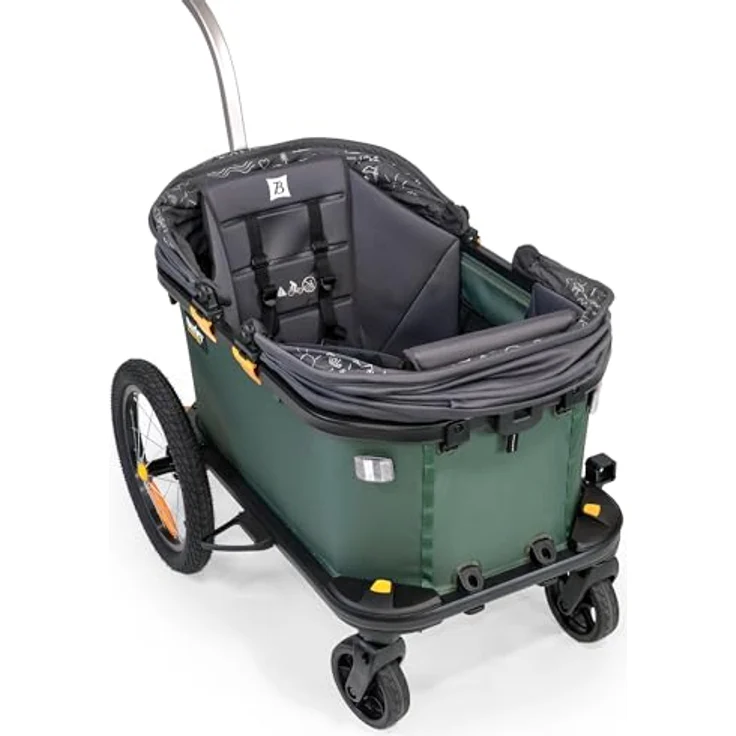 Burley, Sitzkit für Babys mit Sonnenschutz, kompatibel mit Burley Hopper – Bild 7