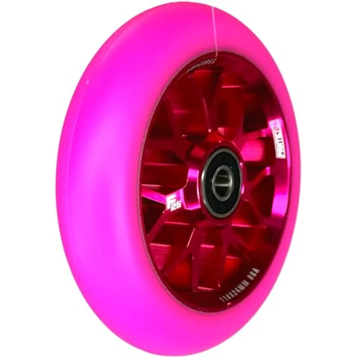 Fantic26 Stuntscooter Fantic26 Spy7 Stunt-Scooter Rolle 110mm Abec11 Pink /Pu Pink, Aluminiumlegierung, ABEC-11 Kugellager, 88A Härte – Bild 6