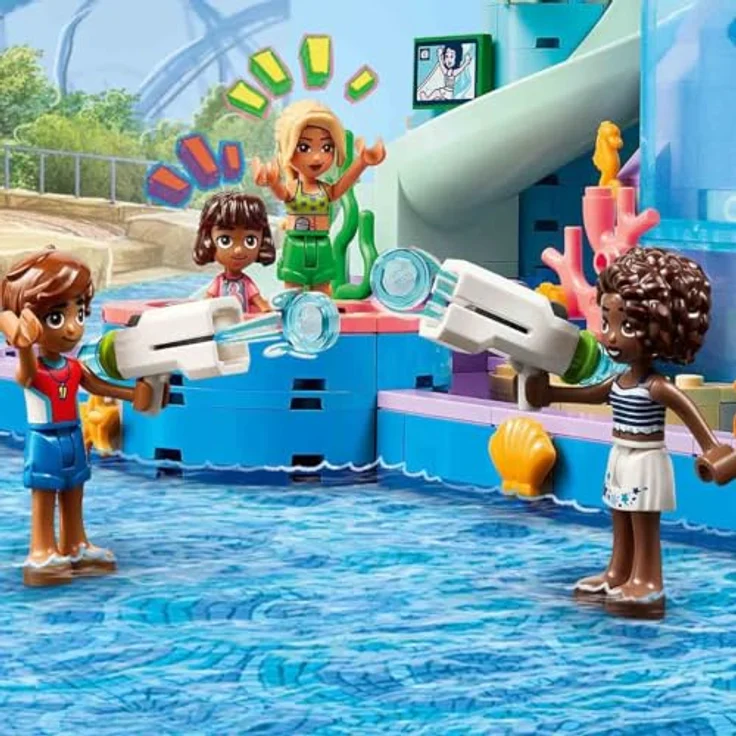 LEGO® Konstruktionsspielsteine Heartlake City Wasserpark (42630), LEGO Friends, (814 St), Made in Europe – Bild 2