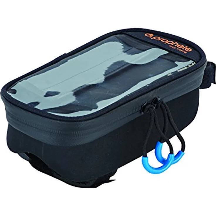 Prophete Fahrradtasche, Rahmentasche, Handytasche fürs Fahrrad, Farbe schwarz, Größe L