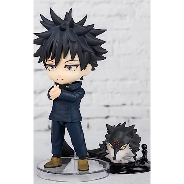 BANDAI Jujutsu Kaisen Figuarts mini Megumi Fushiguro, Gelenkfigur in Fenster-Kasten-Verpackung, ca. 10 cm hoch – Bild 2