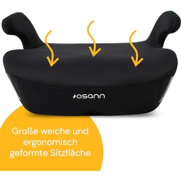 Osann Boost, Kindersitzerhöhung i-Size, ergonomische Sitzfläche, Armlehnen, für Kinder von 135 bis 150 cm – Bild 3