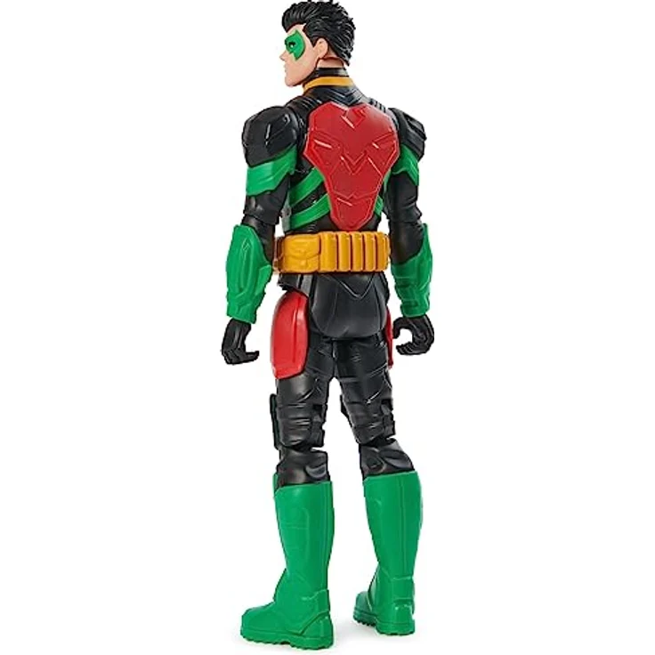 DC Comics, Robin Action-Figur, 30 cm groß,voll beweglich für spannende Abenteuer und actionreiche Stunts, Spielzeug für Kinder ab 3 Jahren – Bild 3