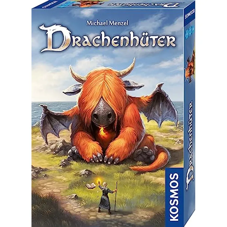 KOSMOS 683757 Drachenhüter, Großes Kartenspiel für die ganze Familie ab 8 Jahren, 123 schöne, großformatige Drachenkarten, Andor Autor Michael Menzel, Brettspiel, Geschenk