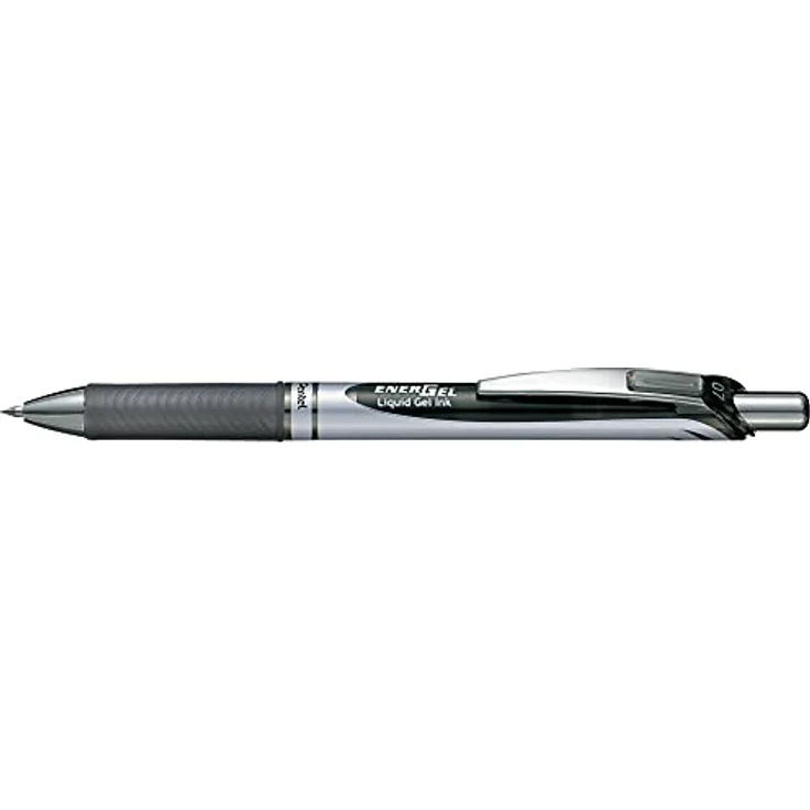 Pentel Energel Tintenroller, 6er-Etui mit 0,35 mm Metallspitze, flüssiggelfüller – Bild 3