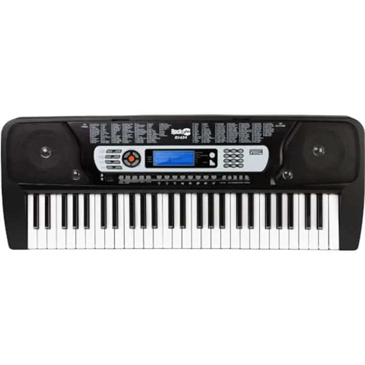 RockJam - RJ654 - Tragbares 54-Tasten Digital Keyboard mit Notenständer und Interaktivem LCD-Bildschirm – Bild 3
