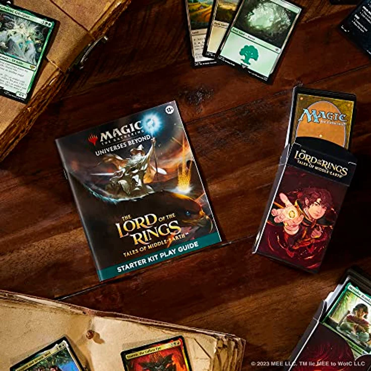 Magic The Gathering The Lord of The Rings: Tales of Middle-Earth Starter Kit - Learn to Play with 2 Ready-to-Play Decks + 2 Codes to Play Online (2-Player Card Game) (Englische Version) – Bild 4