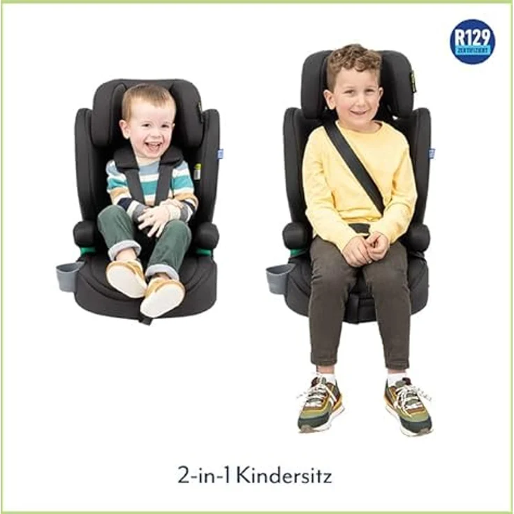 Graco Kindersitz Eldura mit Getränkehalter, ab 15 Monate - 12 Jahre, Midnight – Bild 5