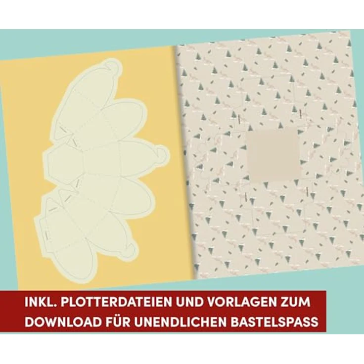 Frech Verlag Adventskalender TOPP - Verbastelbarer Adventskalender mit 24 Papierobjekten und Plotterdateien – Bild 6