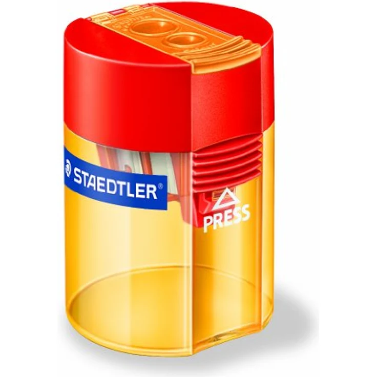 Staedtler Spitzer Bunt mit Reservoir, Kunststoff, 10 Stück, zwei Öffnungen – Bild 2