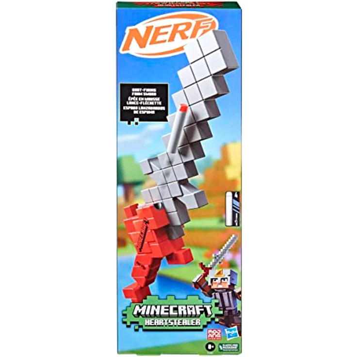 Nerf Minecraft Heartstealer Spielzeugschwert 8 Jahr(e) 99 Jahr(e) Minecraft 270 g – Bild 2