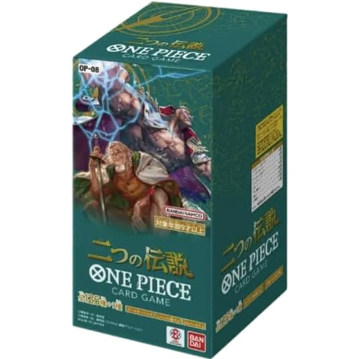 Bandai One Piece OP-08 Two Legends Display (24 Packs) Englisch, Sammelkarten mit neuen Anführern wie Tony Tony Chopper und Marco – Bild 3