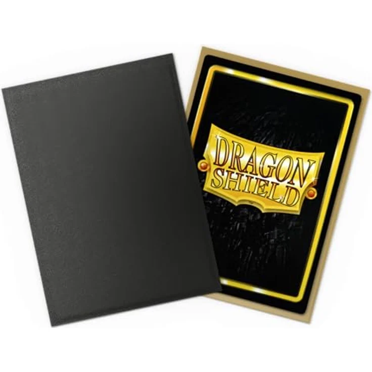 Dragon Shield Matte Dual, Kartenaufbewahrung für Sammelkarten, schwarz & gold – Bild 3