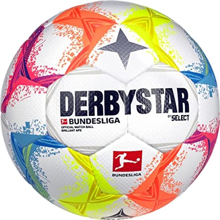 Derbystar® Fußball Bundesliga BRILLANT APS Spielball Saison 2022/23 – Bild 2