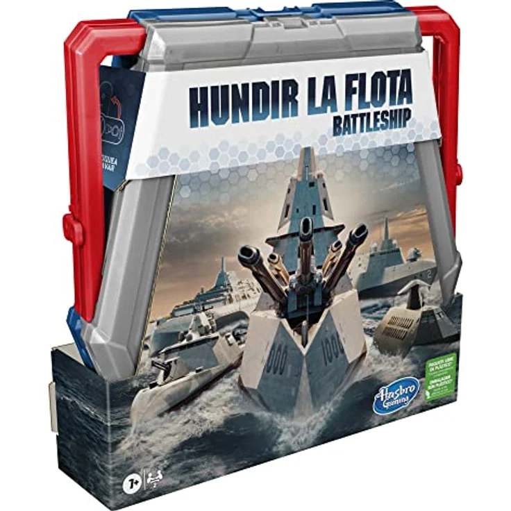 Hasbro Gaming Klassisches Brettspiel, Strategiespiel ab 7 Jahren, lustiges Kinderspiel für 2 Spieler, langlebig und strapazierfähig – Bild 2