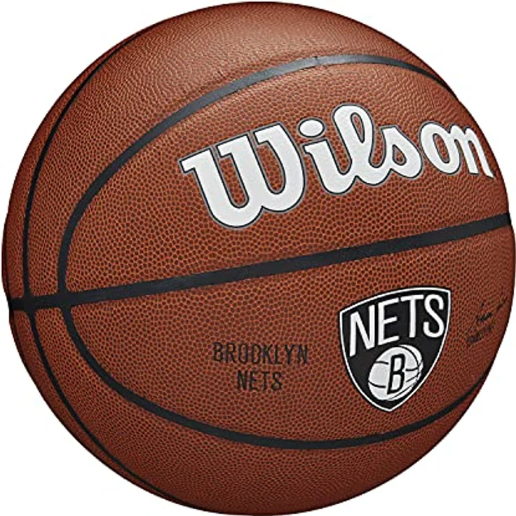Wilson Basketball TEAM ALLIANCE, BROOKLYN NETS, Indoor/Outdoor, Mischleder, Größe: 7 – Bild 2