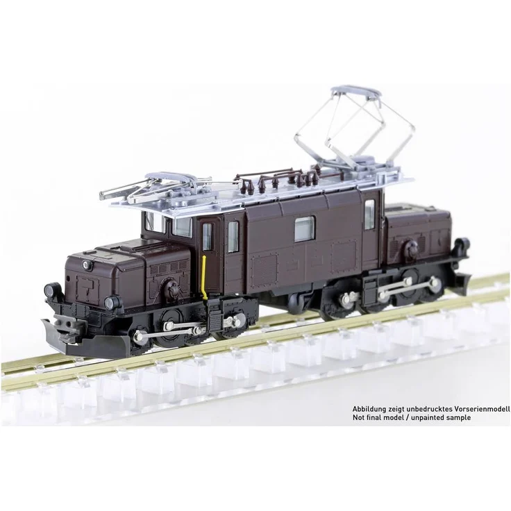 KATO K3103-1 N E-Lok Ge 6/6 I Krokodil RhB, Ep.V-Vi, Nr. 414 mit filigranem Fahrwerk und wechselndem Spitzenlicht