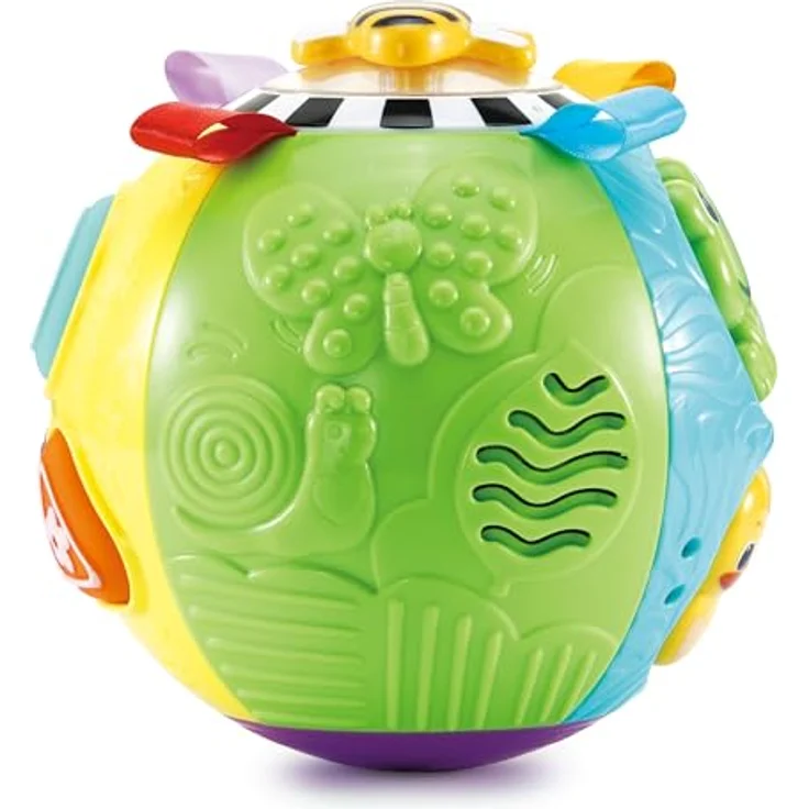 Vtech Baby - Babys Entdeckerball, Buntes Spielzeug mit Liedern und Geräuschen für Kinder 6-36 Monate – Bild 4