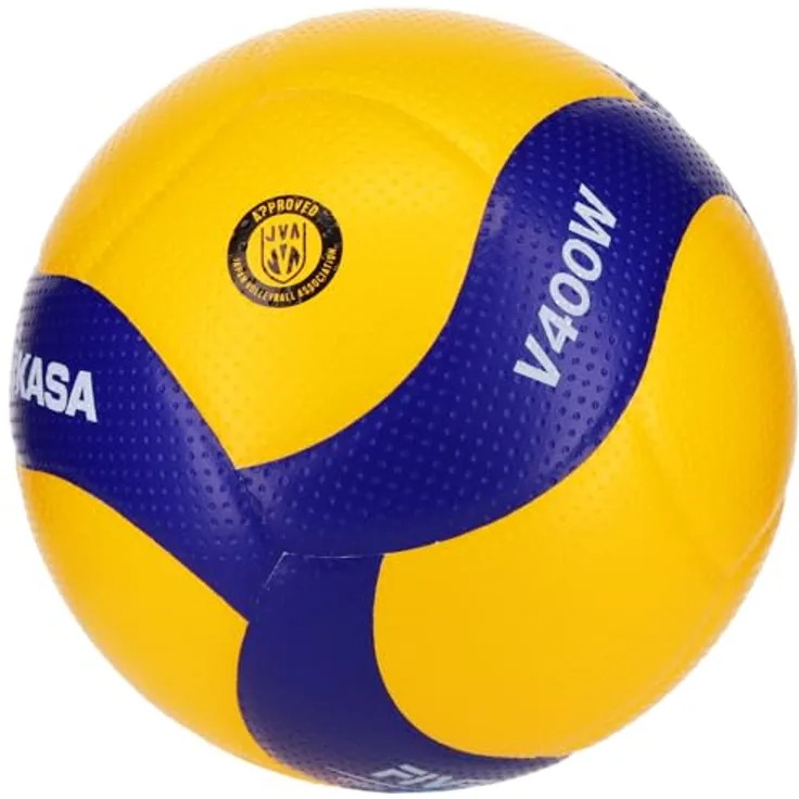 Mikasa MVA400 (V400W), Volleyball mit hochwertiger Verarbeitung, multicolor