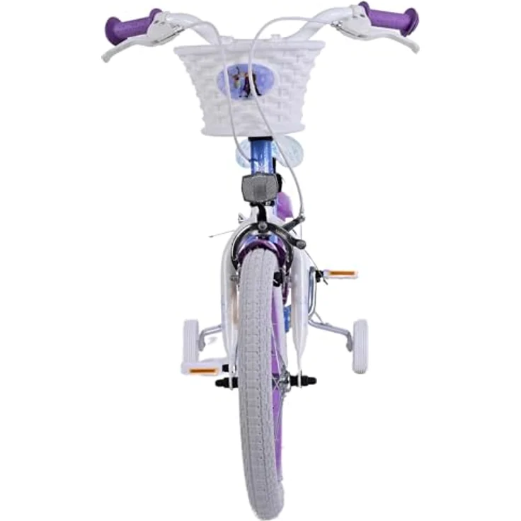 Volare Kinderfahrrad Disney Frozen 2, 16 Zoll, ohne Rücktrittbremse, blau – Bild 6