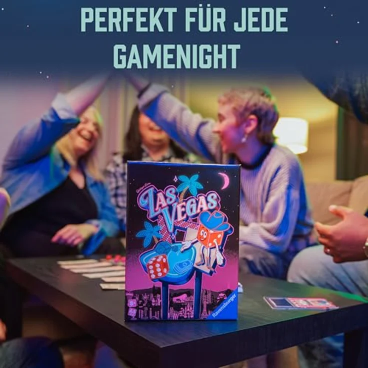 Ravensburger 24903 - Las Vegas - Taktisches Würfelspiel für 2-5 Spieler, ab 8 Jahren, mit Erweiterungsmodulen "Biggys" und "Bandit" in handlichem Format – Bild 5