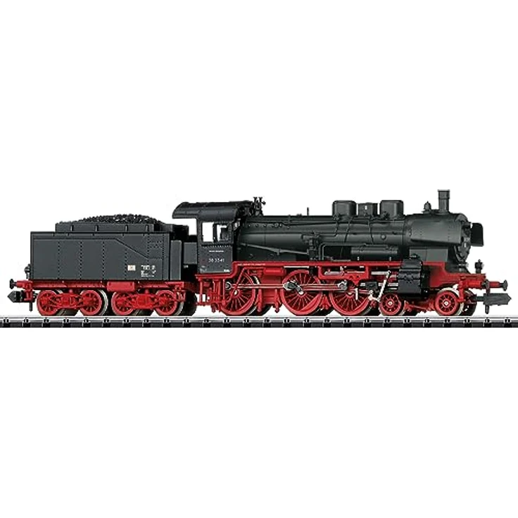 MiniTrix 16386 N Dampflok BR 38 der DR, Digitale Lokomotive mit Geräuschgenerator, 116 mm Länge, Metalldruckguss – Bild 2
