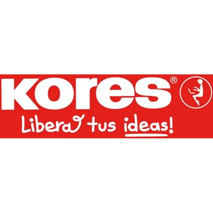 KORES Whiteboard Marker M20801, 10er Set mit 3-5mm Keilspitze, schnell trocknende Tinte, schwarz, blau, rot, grün, pink, violett, türkis, braun, hellgrün, orange – Bild 9