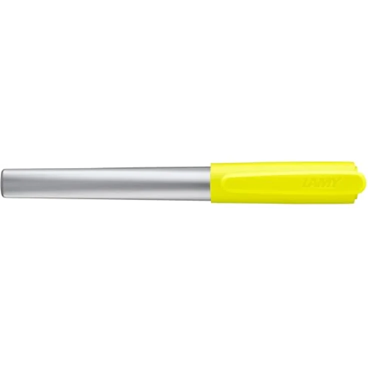 LAMY nexx Füllfederhalter, ergonomisches Design, neonyellow, Feder A für Anfänger – Bild 3