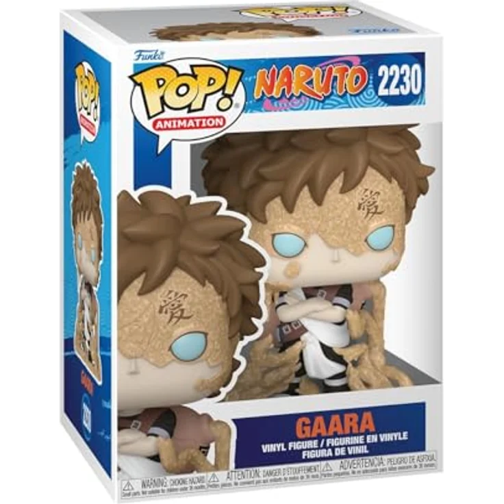 Funko POP! Animation: Naruto Classic - Gaara - Sammelbare Vinylfigur, 9,5 cm hoch, hochwertiges Vinyl, offizielle Merchandise, Geschenkidee für Sammler und Fans – Bild 1