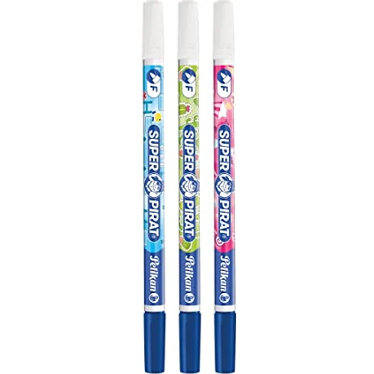 Pelikan Tintenkiller "Super Pirat" Strichstärke F (Fein) Blisterverpackung mit 2 Stück – Bild 4