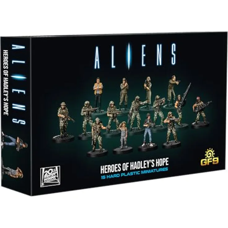 Gale Force Nine Aliens: Heroes of Hadley's Hope (2023), Brettspiel mit langlebigen Materialien