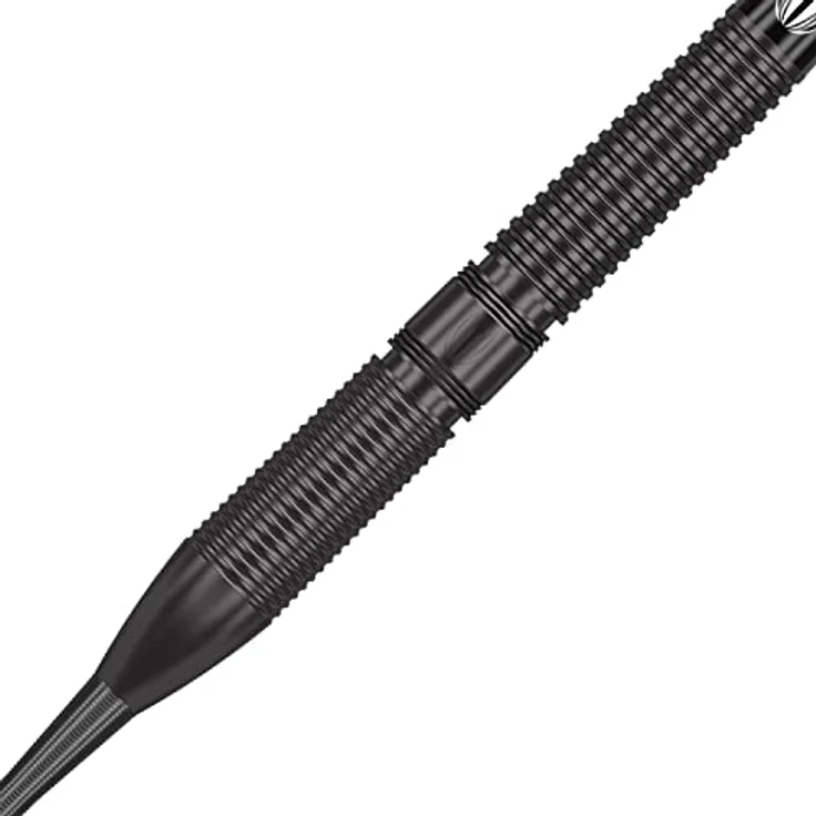 Target Darts Gabriel Clemens Black Edition Steel Tip Darts, 90% Tungsten, 23G mit Pro Grip Schäften und Pro Ultra Flights, Schwarz – Bild 2