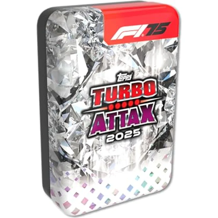 Topps Turbo Attax Formel 1 TC 2025, MEGA TINS Diamond Edition, Kartenspiel mit limitierten Sammelkarten – Bild 2