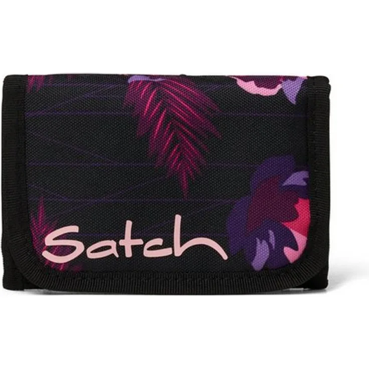 Satch Geldbörse Geldbeutel (Portemonnaie), Inklusive Kartenfach, wasser- und schmutzabweisend, 100% recyceltes Polyester, blau