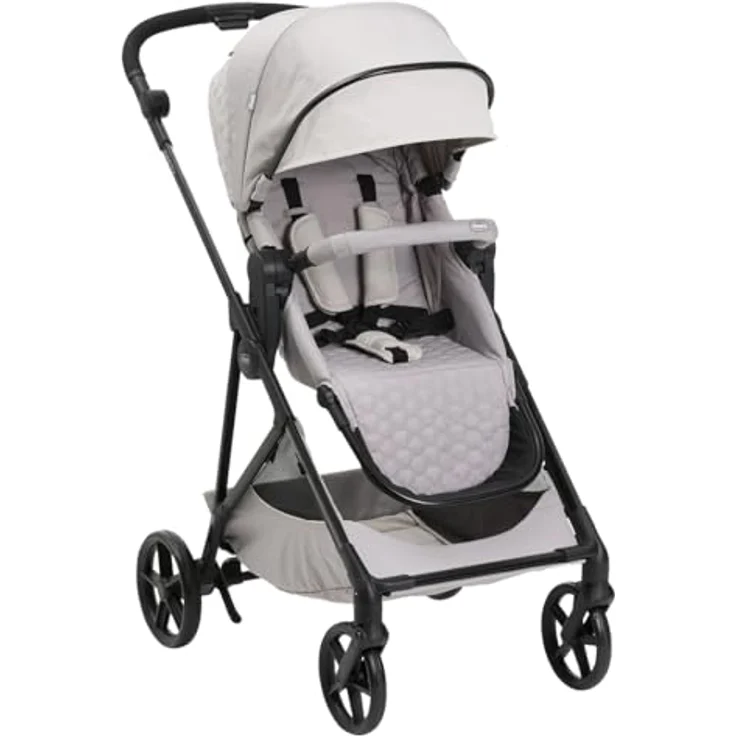 Chicco Seety Kinderwagen, leicht und kompakt, mit verstellbarer Rückenlehne, faltbar, UV50+ Sonnendach und Regenschutz, bis 22 kg, von 0 bis 4 Jahren – Bild 1