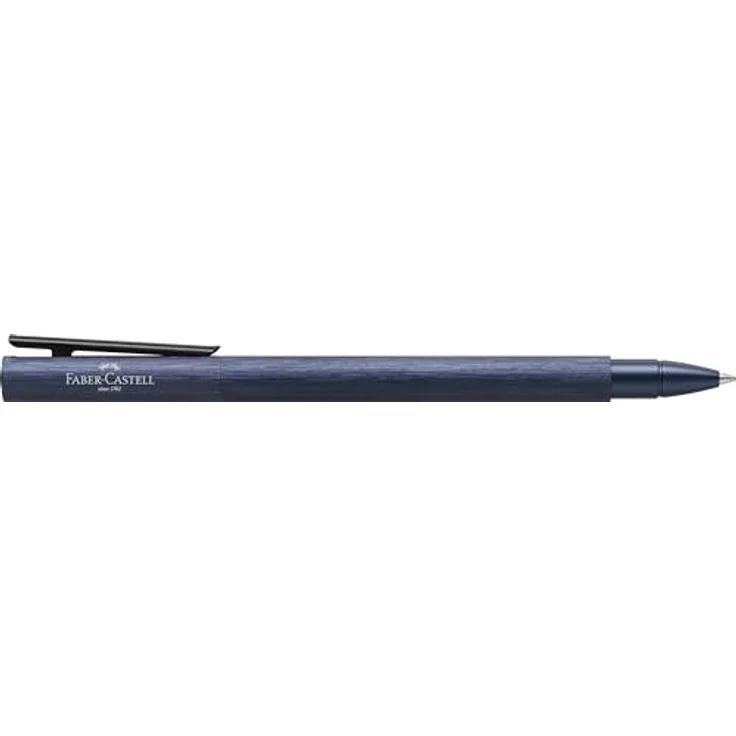 Faber-Castell Tintenroller Neo Slim, schlankes Aluminiumdesign, dunkelblau – Bild 5