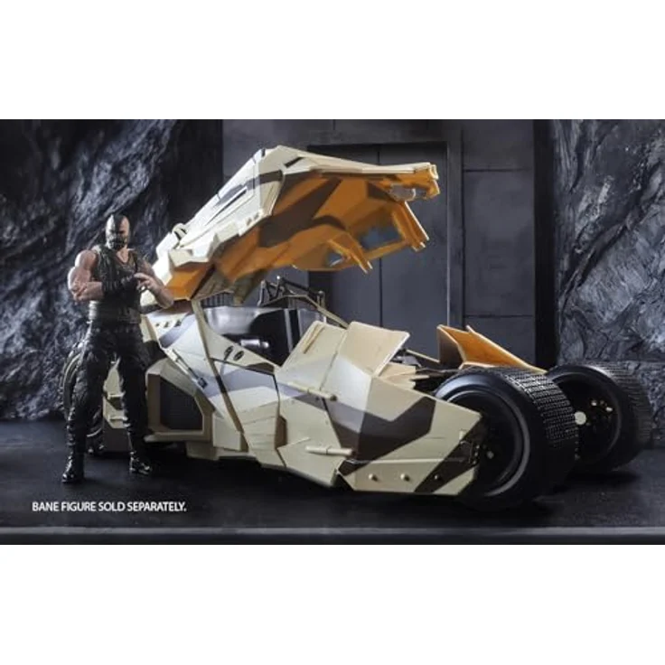 McFarlane Toys Multiverse Fahrzeug Tumbler Camouflage (The Dark Knight Rises), 45 cm, detailliertes Sammlermodell mit rollenden Rädern und Sammlerkarte – Bild 3