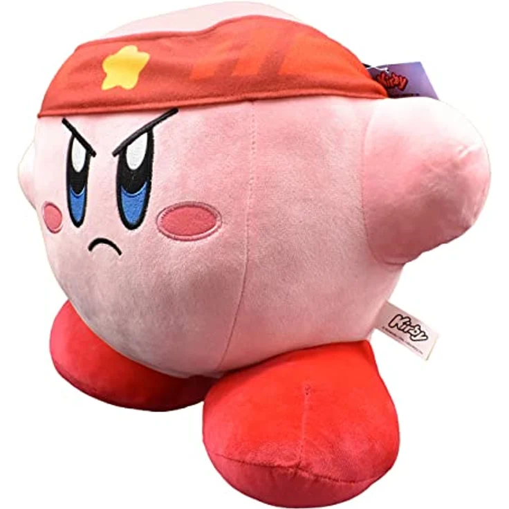 Bizak Kirby Mega Plüschtier Ninja, 30 cm hochwertiger Plüsch mit Baumwollfüllung, weich und hautfreundlich – Bild 3