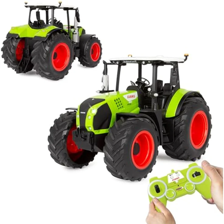 Jamara RC-Traktor Claas Arion 660 1:16 2,4GHz, ferngesteuert mit RC-Plug-System, offiziell lizenziert – Bild 2