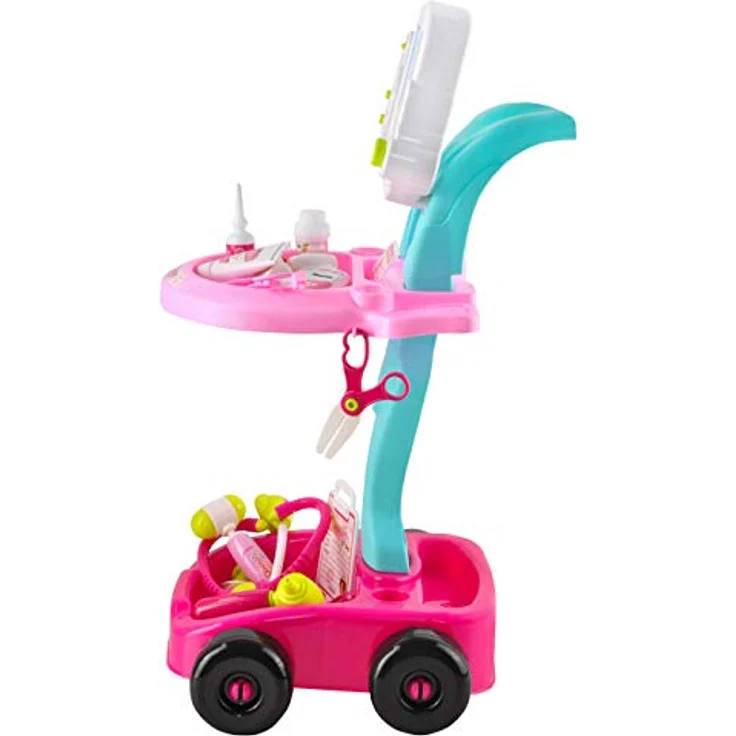 Iso Trade - Toys Doctor Kids Medical Center, Arztspielset für Kinder, mehrfarbig, umweltfreundliches Material, fördert kreative Entwicklung – Bild 4