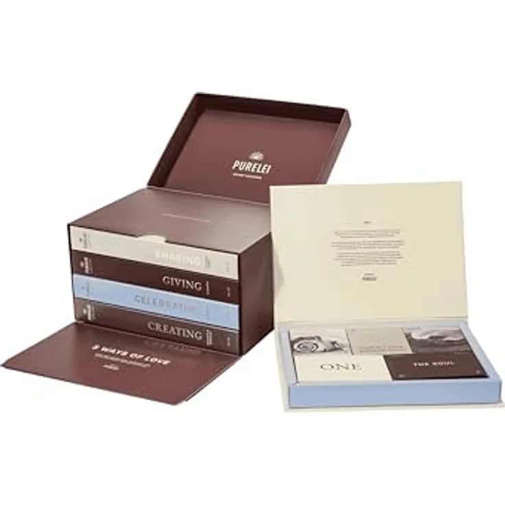 Purelei Damen Adventskalender 5 Ways of Love PUR-25351-Adventcalendar25, 25-teilig mit hochwertigem, wasserfestem Schmuck in Silber