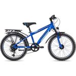 Ciclista Kinderfahrrad Adventure 20 Zoll, 6 Gang Shimano Tourney 6 Schaltwerk, Kettenschaltung, blau