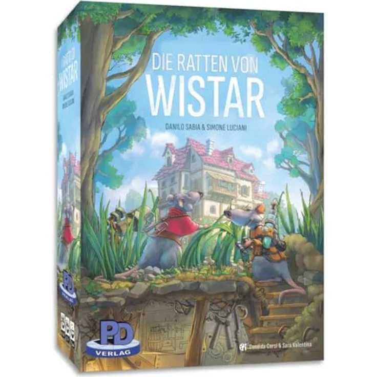 PD-Verlag PDV05009 Die Ratten von Wistar, Expertenspiel für Kennerspieler