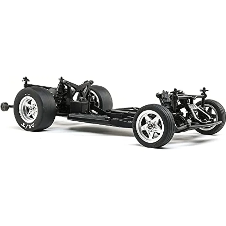 LOSI 1/10 22S 2WD No Prep Drag Car Roller, Ferngesteuertes Auto mit Aluminum Chassis und Offiziell lizenzierten Mickey Thompson Reifen, Metallgetriebe und präziser einstellbarer Wheelie Bar – Bild 2