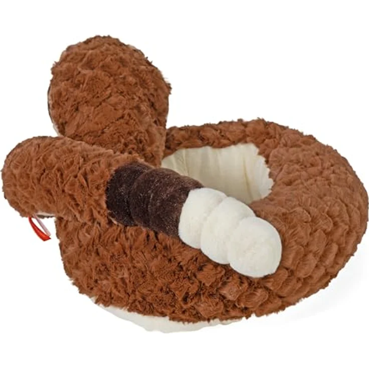 Wild Republic Plusch Klapperschlange Stofftier, 137 cm lang, mit 3D texturierten Augen und hochwertigem Material – Bild 4