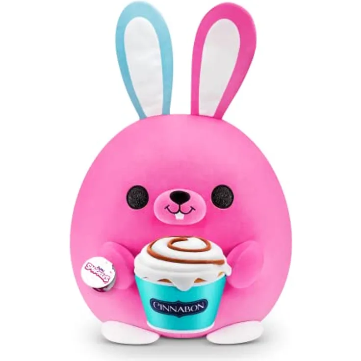 Snackles groß Britney, Hase (Cinnabon) ZURU, 35 cm großen Plüschtier (Hase)