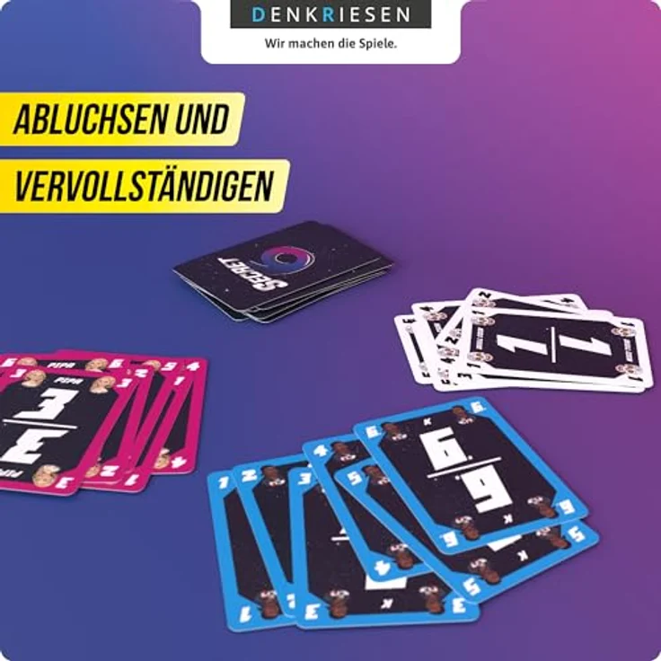 D&R Denkriesen Kibu Jumper - Secret 6, kreatives Kartenspiel für strategisches Kombinieren – Bild 5