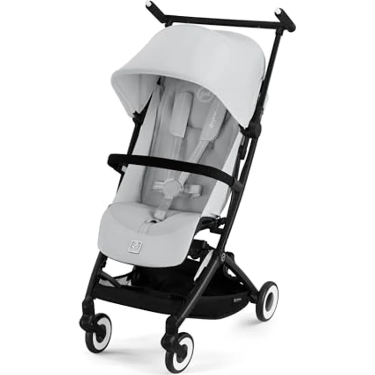 CYBEX Gold Kinderwagen LIBELLE, Ultraleicht mit Einhand-Gurtsystem, von 6 Monaten bis 4 Jahre (max. 22 kg), Fog Grey – Bild 2