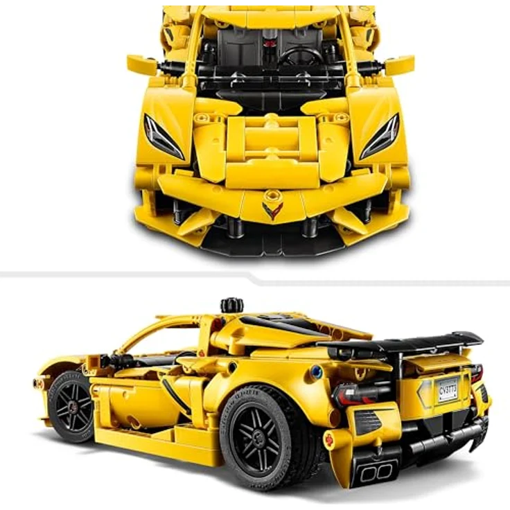 LEGO Technic Chevrolet Corvette Stingray - Bauspielzeug zum Sammeln - Spielzeug Sportwagen - Modell Auto - Geschenk für Jungen und Mädchen ab 9 Jahren, die Spielzeugautos lieben 42205 – Bild 3